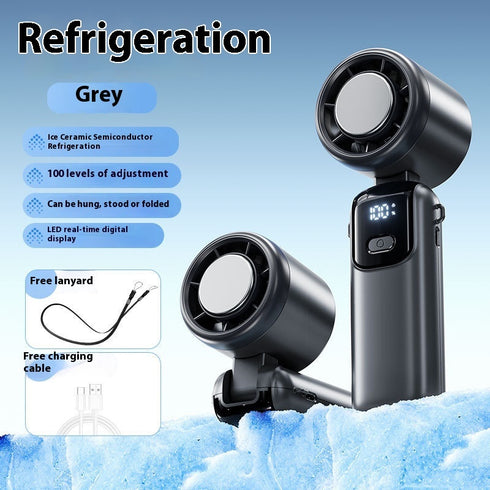 Turbo Handheld Fan – Optional ICE Cooling