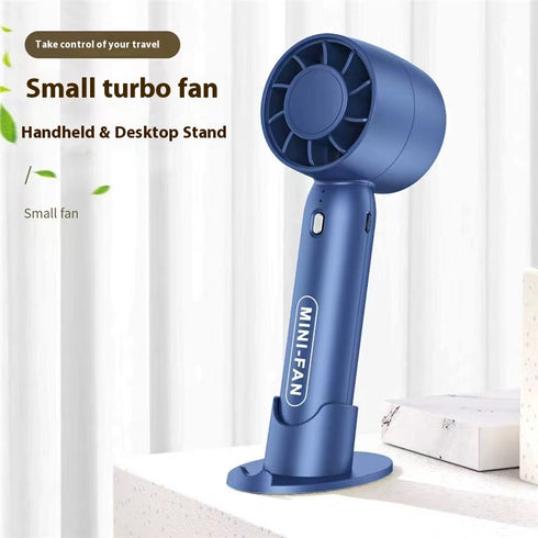 Transparent Refrigeration Handheld Small Electric Fan Mini