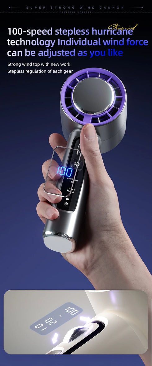 Refrigeration Handheld Fan (2025 Edition)