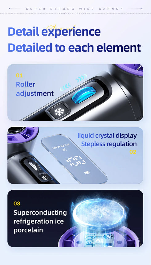 Refrigeration Handheld Fan (2025 Edition)