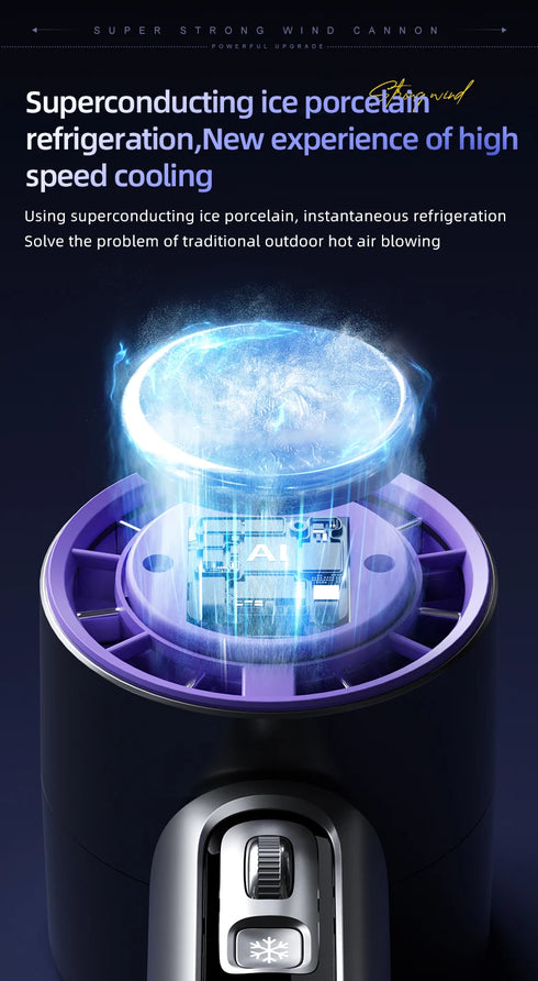 Refrigeration Handheld Fan (2025 Edition)