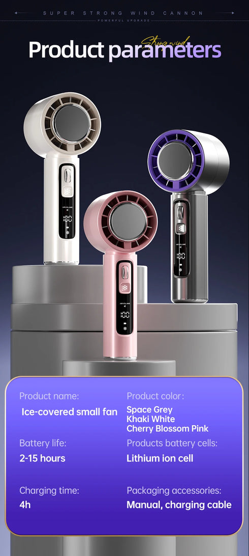 Refrigeration Handheld Fan (2025 Edition)