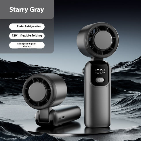 Turbo Handheld Fan – Optional ICE Cooling